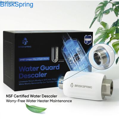 NSF-zertifizierter, wartungsfreier Wasserenthärter für Warmwasserbereiter zum Schutz