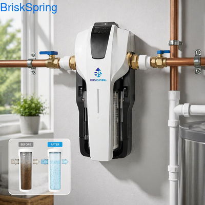 Auslaufsicherer Hochdruck-Wasservorfilter mit Schnellwechselkartusche für die zentrale Wasseraufbereitung