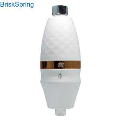 Hocheffizientes Duschwasserfilter mit mehrstufiger Filtration entfernt Chlor und Schwermetalle mit einer Durchflussrate von 16 L/min