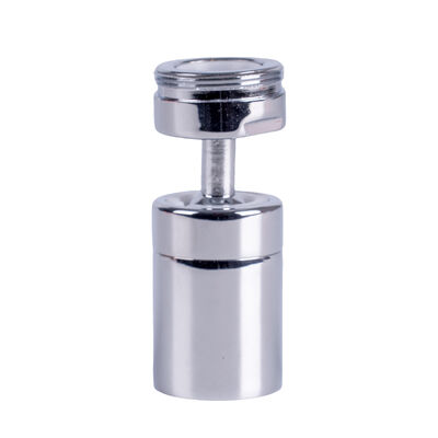 360° Mikro-Nano-Blasen-Wasserhahnbelüfter mit voller Drehung und einer Blasenkonzentration von 1,09 × 10⁸ ± 1,65 × 10⁷ Partikeln/ml und Konstruktion aus H59-1-Messing + SUS304-Edelstahl