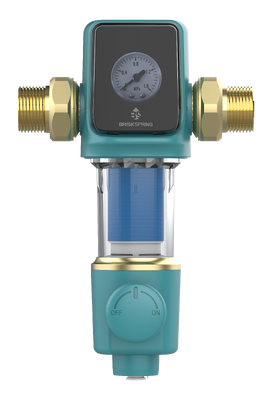 Verbesserter Spin-Down-Sediment-Vorfilter mit gestapelter Scheibenfiltrationstechnologie und automatischer Selbstreinigung für 22 GPM Durchflussrate