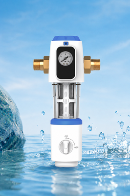 BriskSpring N1-2C-BS Vorfilter für das gesamte Haus mit 40 Mikron Filtration und SUS316L Edelstahl-Gitter