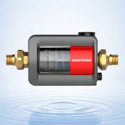 BriskSpring HZ-B-BS 40 Mikron Ganzhaus Sediment Vorfilter mit SUS316L Edelstahlgewebe und 7 T/H Hoher Durchflusskapazität