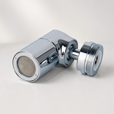 720° Vollrotation Mikro-Nano-Blasen-Wasserhahn-Belüfter mit H59-1 Messing und SUS304 Edelstahl für Tiefenreinigung mit Gas-Flüssigkeits-Schneidetechnologie