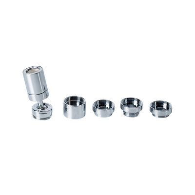Micro-Nano-Bubble-Küchenhahn-Aerator, 360° rotierender H59 Messing-Tappen-Aerator für tiefe Reinigung und effizienten Wasserfluss