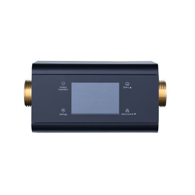 Smart Whole House Wasserleckage Detektor mit APP Fernüberwachung Dual Stromversorgung 3/4 Zoll Verbindung