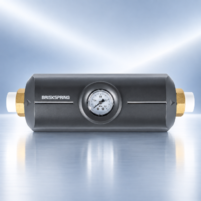 Y1 Ganzhaus-Entkalker ohne Salz mit integriertem Manometer zur Kalkhemmung