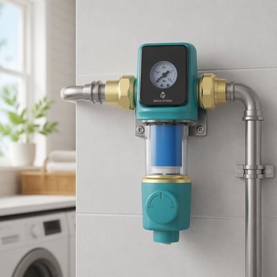 Wasserfilter für das ganze Haus mit 40 Mikron Filtration manueller Rückspülung und 22 GPM Durchflussrate