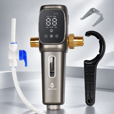 AT-30G-BS Automatische Ganzhaus-Wasser Vorfilter mit 40 Mikron SUS316L Netz und zeitgesteuerter Selbstreinigung