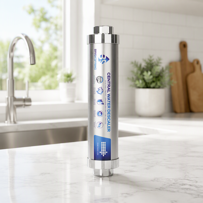 Salzfreier Wasserenthärter für das ganze Haus mit 4T/H Durchflussrate und NSF-Zertifizierung für die Behandlung von hartem Wasser