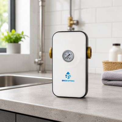 Ganzhaus-Wasserentkalker mit H59-1 Messingkonstruktion, 5T/H Durchflussrate und NSF-zertifiziert zur Kalkschutz